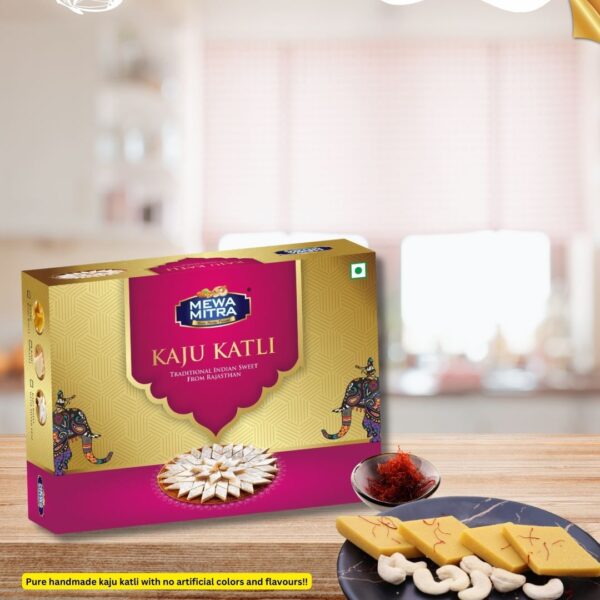 Kesar Kaju katli