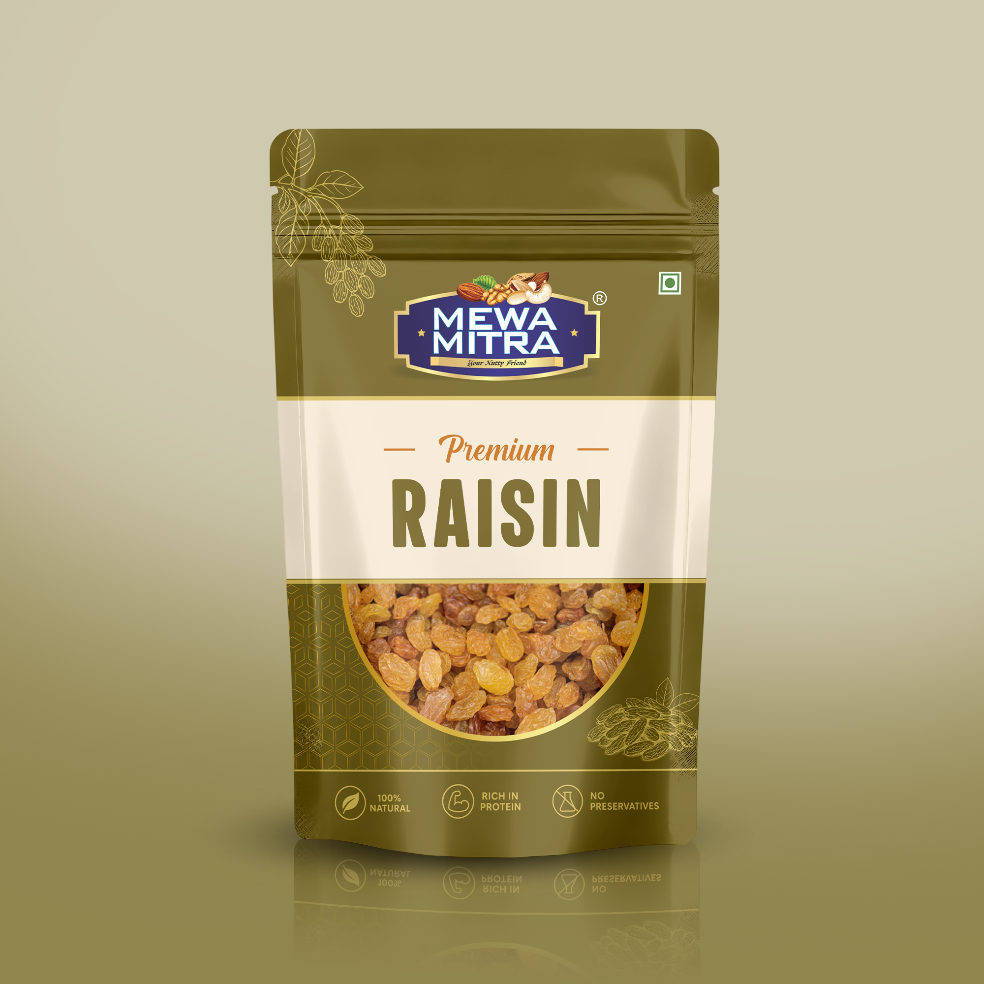 4 Premium Raisins 250gm - Image 1