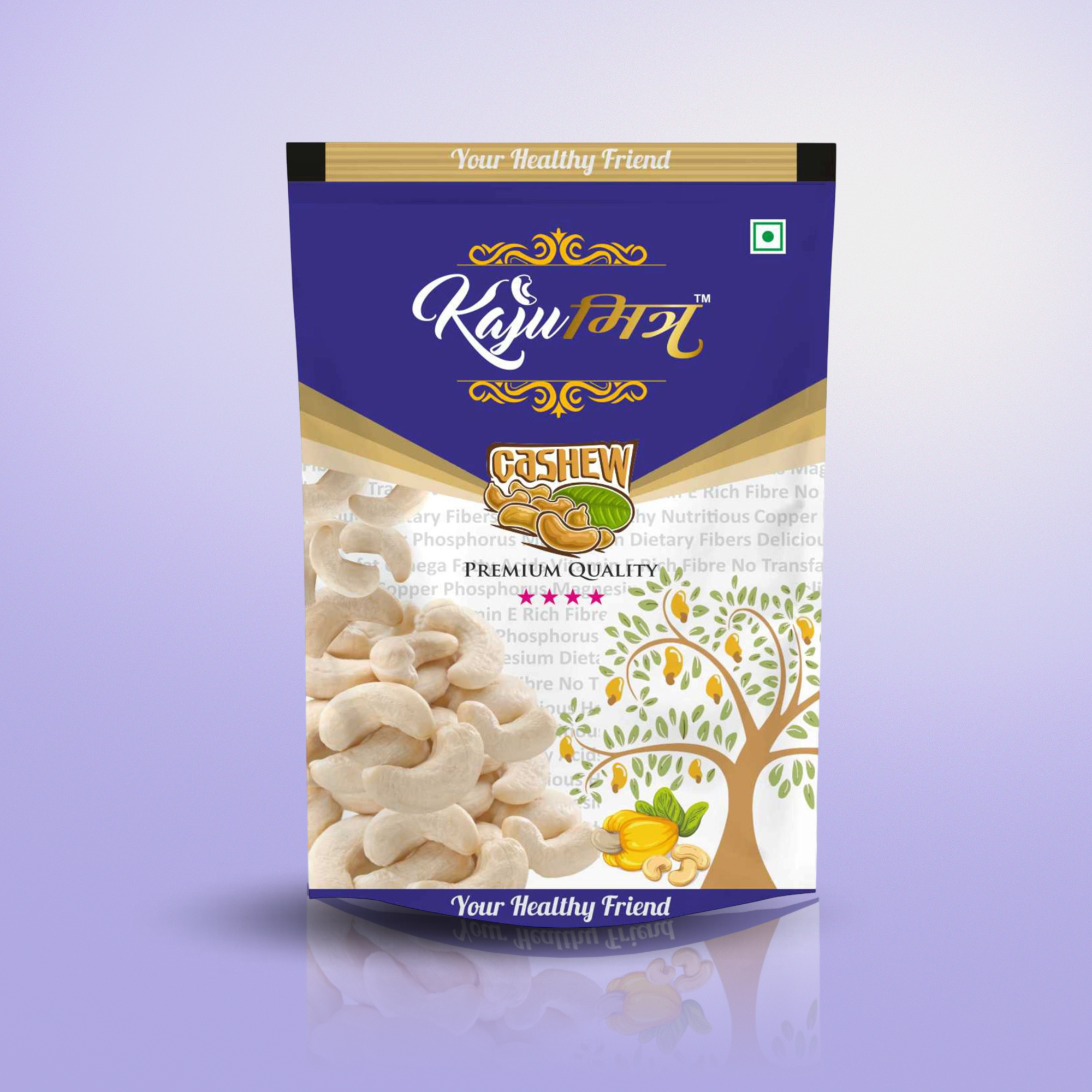bluewholecashew 4 Star Whole Cashews 200gm - Image 1