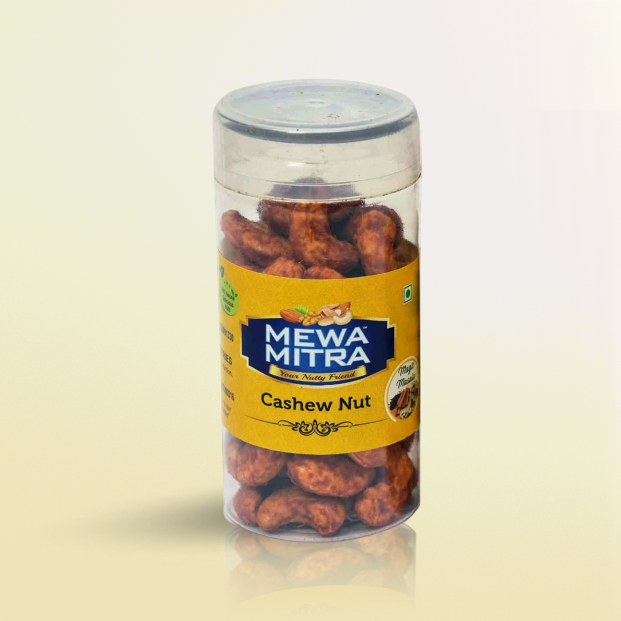 magic cashew2 Flavoured Cashew Magic Masala 100gm - Image 1