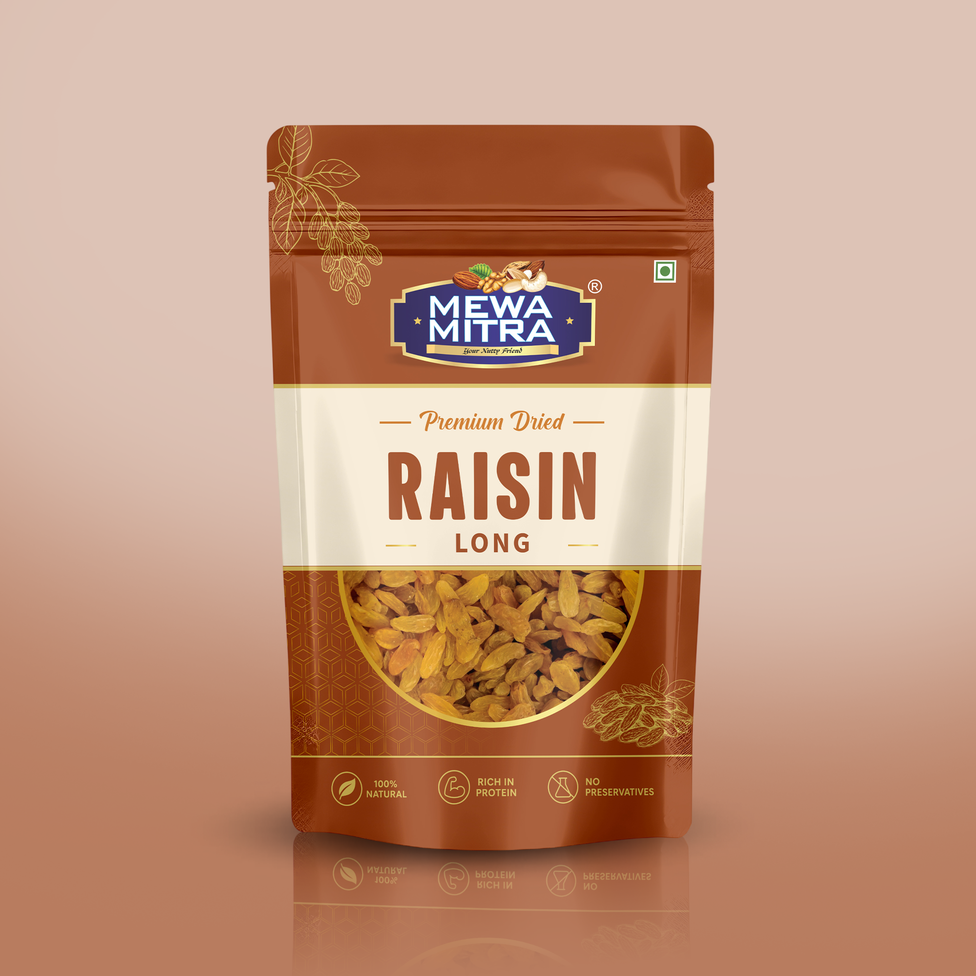 5 Long Raisins 250gm - Image 1